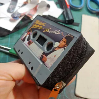 Monedero de Cassette Michael Jackson