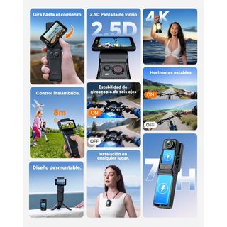 Cámara SJCAM C400 4K + pack 256G NUEVO