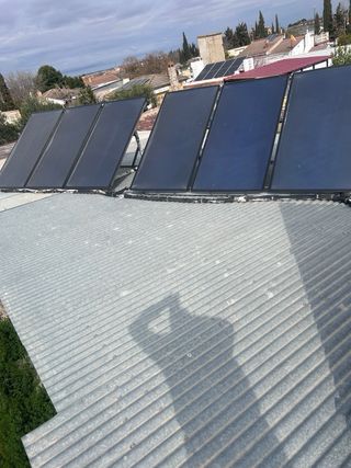 Agua caliente solar