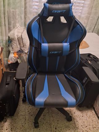 Silla Gaming Drift Negra y Azul