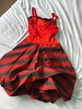 Vestido Daniella Talla 38 Rojo