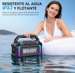 3 en 1 Altavoz Bluetooth+Carga+Luz 100W SIN ABRIR