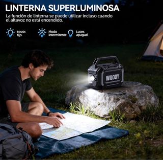 3 en 1 Altavoz Bluetooth+Carga+Luz 100W SIN ABRIR