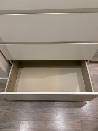 Cómoda 4 cajones blanca