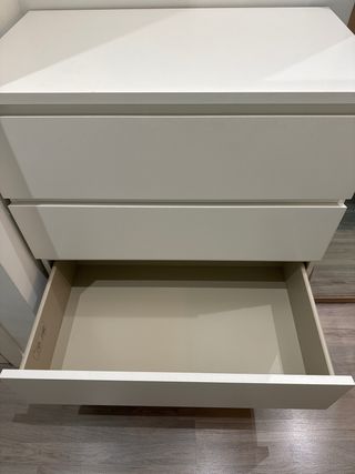 Cómoda 4 cajones blanca