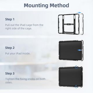 Jaula Nitze T-TC02A para iPad Pro/Air 11,5–13 NUEV