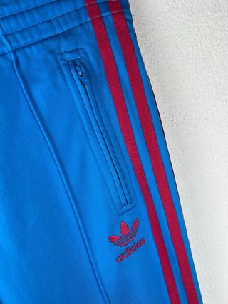 Pantaloni Adidas Donna Blu/Rosa Taglia XS