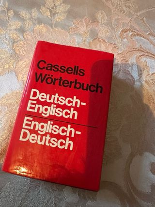 diccionarios alemán , francés ,inglés , español