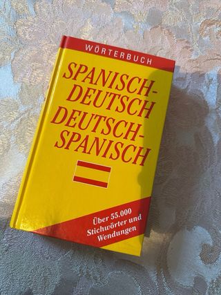 diccionarios alemán , francés ,inglés , español