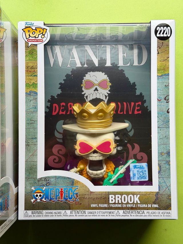 Funko Pop One Piece Brook 2220 Wanted Poster