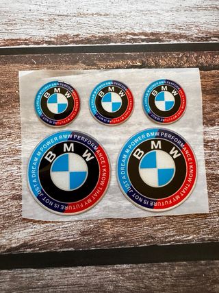 EMBLEMAS BMW GEL CARENADO DEPOSITO MOTO LOGO