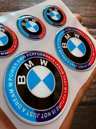 EMBLEMAS BMW GEL CARENADO DEPOSITO MOTO LOGO