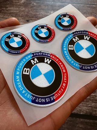 EMBLEMAS BMW GEL CARENADO DEPOSITO MOTO LOGO