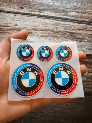EMBLEMAS BMW GEL CARENADO DEPOSITO MOTO LOGO