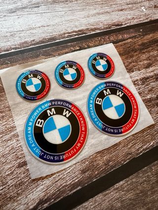 EMBLEMAS BMW GEL CARENADO DEPOSITO MOTO LOGO