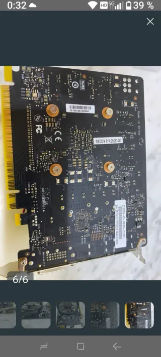 Tarjeta Gráfica GTX 1050 2GB DDR5