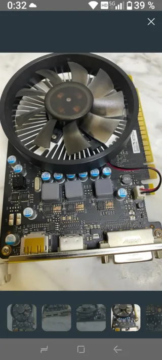 Tarjeta Gráfica GTX 1050 2GB DDR5