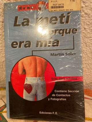 Pack 4 libros ErosMan – Solo adultos