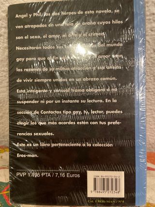 Pack 4 libros ErosMan – Solo adultos