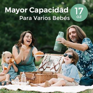 Calienta biberones portátil 500 ml Momcozy NUEVO