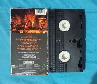 3 VHS Bandas de Metal