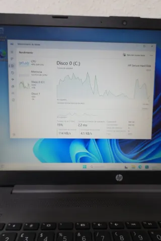 Ordenador Portátil HP AMD 3020E 16GB 512Gb HDD 128