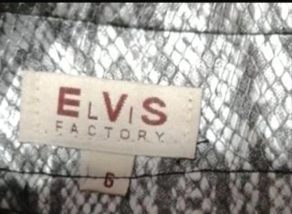 Falda efecto piel Elvis Factory