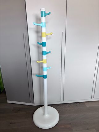 Attaccapanni colorato a piantana cameretta bambini