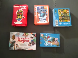 Cromos Market Manía, Disney, DC Comics, Pitufos