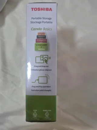 Disco Duro Externo Toshiba Canvio Basics 1TB