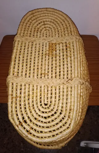 Cuna moisés mimbre bebé