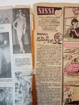 Antiguos comics Sissi