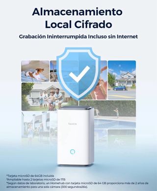 Cámaras Seguridad 4K Reolink Argus 4 Pro Solar WiF