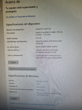 PC Gamer 1050Ti 16GB RAM 240GB SSD