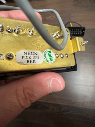 Pastillas Fender Blacktop Humbucking