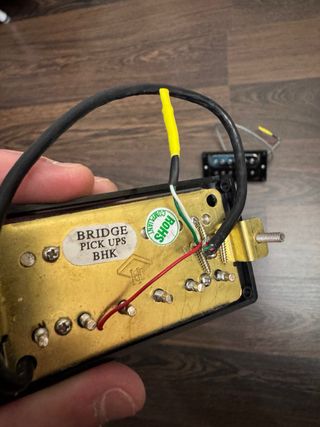 Pastillas Fender Blacktop Humbucking