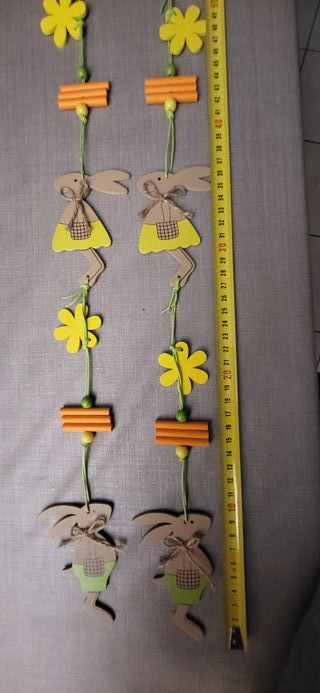 Decorazioni Pasquali Appendibili in Legno