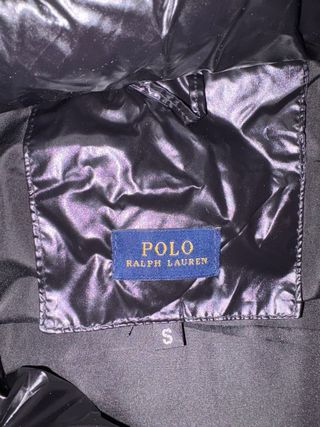 Chaqueta Polo Ralph Lauren Negra Brillante
