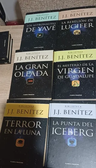 Libros,J.J.Benitez. 1€/cada uno.