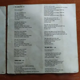 Scorpions Love at First Sting CD 1984