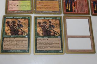 Lote 11 Cartas Magic WCD 2001 Toronto JAN TOMCANI