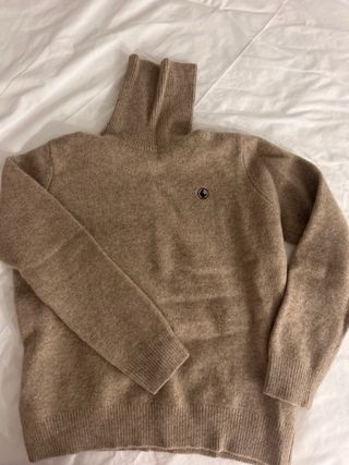 Jersey El Ganso Cuello Alto Beige