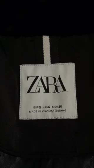 Chaqueta de invierno negra