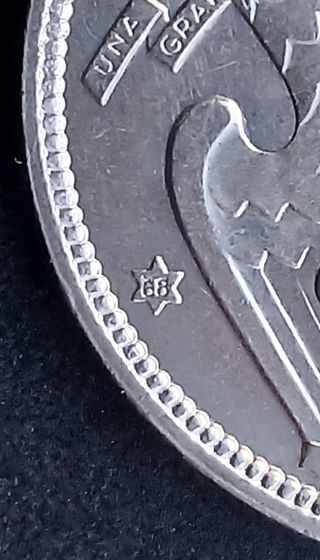 50 Pesetas 1957 (68) SC ¡Moneda Troquelada!