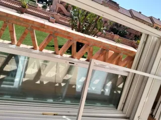 2 Ventanales Aluminio Puerta Corredera 140x212