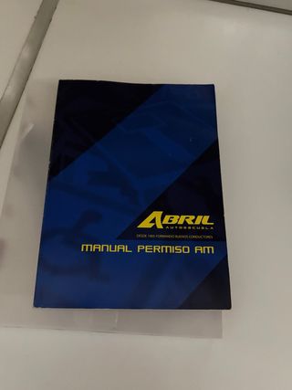Libro de autoescuela Abril permiso AM