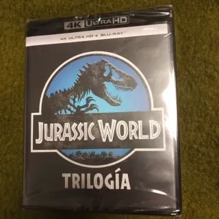 Pack Jurassic World 4K UHD + Blu-ray Trilogía