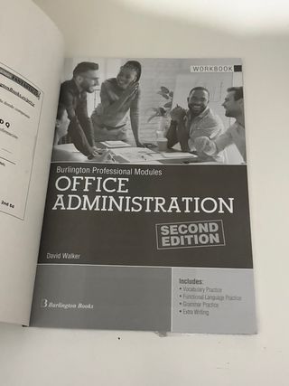 Libro office administration 2nd edition workbook