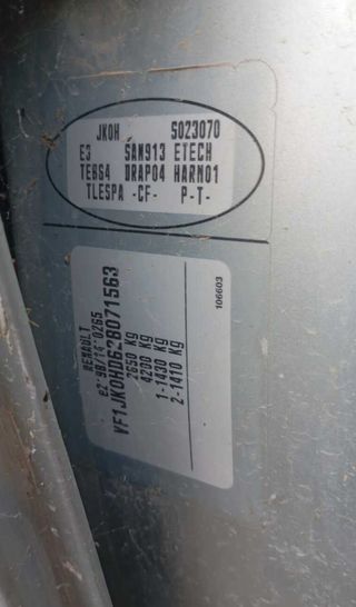 Renault 302338 llanta 7jx175ch50 espace iv 2.2 dci