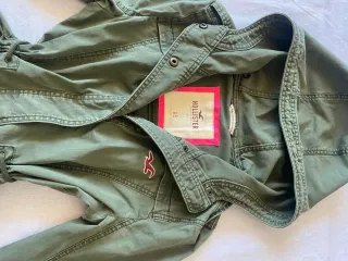Chaqueta Hollister Verde Talla XS
